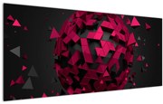 Tablou cu abstracție 3D (120x50 cm)