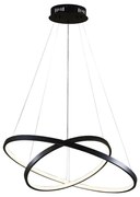 Lustră LED pe cablu LEA LED/35W/230V 4000K d. 60 cm negru