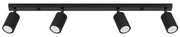 Spot Sollux SL.1584 KARBON 4xGU10/10W/230V negru