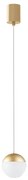 Pendul LED design minimalist, KILDA auriu MA-8440