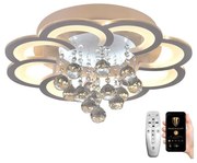 Lustră LED aplicată dimabilă LED/70W/230V 3000-6500K + telecomandă