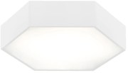Plafoniera LED moderna design hexagonal ARIZONA 22,5W alba