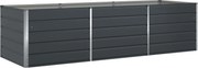 vidaXL Jardinieră Antracit 290 x 100 x 75 cm Oțel Galvanizat