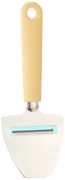 Cutit pentru branza Brabantia Tasty+ 1003306, Lama lustruita cu ultrasunete, Otel inoxidabil, Galben