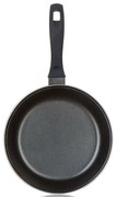 Banquet Tigaie emailată METALLIC Black 24 cm, cusuprafață antiaderentă, 24 cm