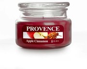 Lumânare în borcan cu capac MĂR CU SCORŢIŞOARĂ, 200 g