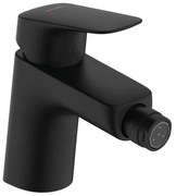 Baterie bideu monocomanda negru mat Hansgrohe Logis 70