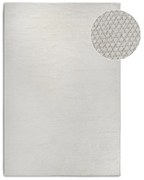 Covor crem țesut manual din amestesc de lână 80x150 cm Pradesh Natural White – Elle Decoration