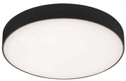 Plafoniera LED slim de exterior IP44 Tartu negru 17,5cm