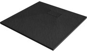 Mexen Hugo cădiță de duș pătrată SMC 90 x 90 cm, negru - 42709090