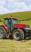 Tractor Red prosop de mână, prosop de față, prosop 30x50cm