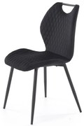 Scaun K569 velvet negru H84 cm