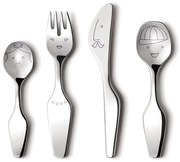 Tacâmuri pentru copii Twist family, 4 buc - Georg Jensen