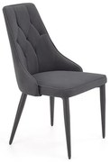 Scaun K365 velvet gri