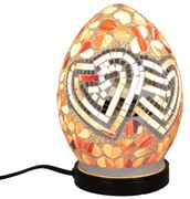 Lampa de masa Mozaic Cuore h 21,5 cm