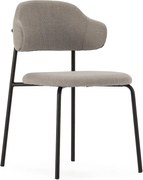 Scaune de dining gri-deschis 4 buc. Adriel – Marckeric