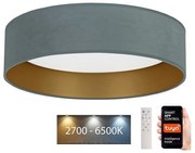 Plafonieră LED dimabilă Brilagi VELVET SMART LED/24W/230V Wi-Fi Tuya + telecomandă