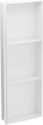 Mexen X-Wall-NR raft nișat fără flanșă cu poliță 90 x 30 cm, alb - 1921903010S