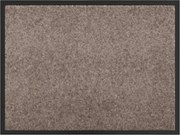 vidaXL Covoraș de intrare Bej 60 x 40 x 1.2 cm Țesătură Teddy