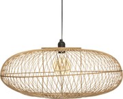 Lampă cu pandantiv din bambus LOREN, Ø 60 cm