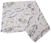 Fată de masă impermeabilă Lavandă, 140 x 140 cm