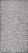vidaXL Covor de exterior, maro şi albastru, 80x150 cm, țesătură plată