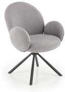 Scaun K498 tapitat gri