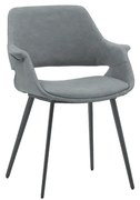 SCAUN TIP FOTOLIU MARINA -IMITATIE DE PIELE - GRI