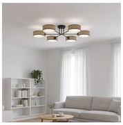 Lustră aplicată MAGA, 6 x E14, 10W, 230V, bej