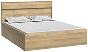 Pat matrimonial 140 cm Milley 09 (cu somieră) (hikora). 1057882