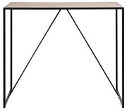 Masă bar Actona Seaford, negru - maro