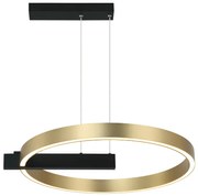 Suspensie 22011 Zambelis Metal, Negru, LED, Grecia