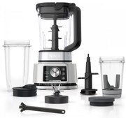 Blender Ninja Foodi Power Nutri CB350EU, 1200W, 2.1L, 3in1, 6 programe, Smart Torque, Auto-iQ, Negru/inox