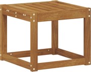 vidaXL Bancă de taburet natural 43 x 43 x 37 cm Lemn Solid de Acacia