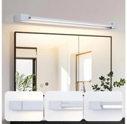 Brilagi-LED Oglindă iluminată pentru baie AQUA LINE LED/24W/230V 90 cm IP44 crom mat