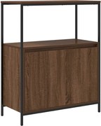 vidaXL Dulap de baie cu rafturi Stejar maro 76,5x35x95 cm