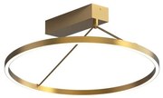 Plafoniera LED, Design Circular, 26W 3000K BRASS ZB-2564