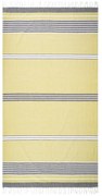 Prosop HOME ELEMENTS Fouta verde/gri, 90 x 170 cm