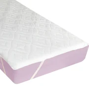 Protecţie matlasată pentru saltea, impermeabilă, acoperire parţială 90 x 200 cm