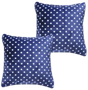 Set 2 fețe pernuțe din micropluș DORIS, 45 x 45 cm