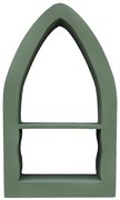 Raft de perete verde Posada