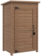 Outsunny Dulăpior de depozitare în aer liber , şopron mic | Aosom Romania