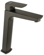 Baterie lavoar inalta Ferro Vitto Verdeline monocomanda gri Gun Metal mat