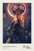 Reproducere The Moon (The Moon and The Stars Series) 1902, Alphonse Mucha