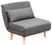 Fotoliu gri închis Folde – Artie