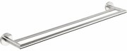 SAPHO XS403 X-Steel suport dublu pentru prosoape65,5 cm, oțel inoxidabil lustruit