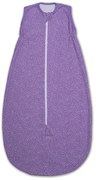 Sac dormit copii de vara 0-18 luni Kidizi Purple Spots, 80 cm, 0.5 tog