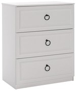 Comodă Nukela 3 (alb) . 1093730