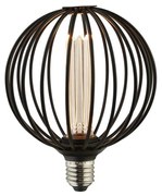 Bec LED decorativ GLOBE E27/4,5W/230V 2700K - Searchlight 26004BK