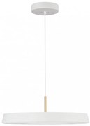 Lustra LED design modern VETRO 50cm, alb